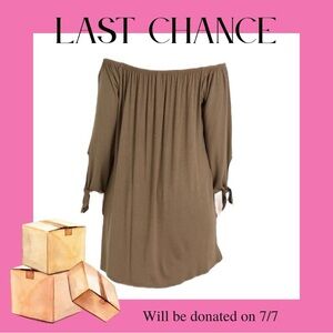 📦 Off-the-shoulder dress 📦